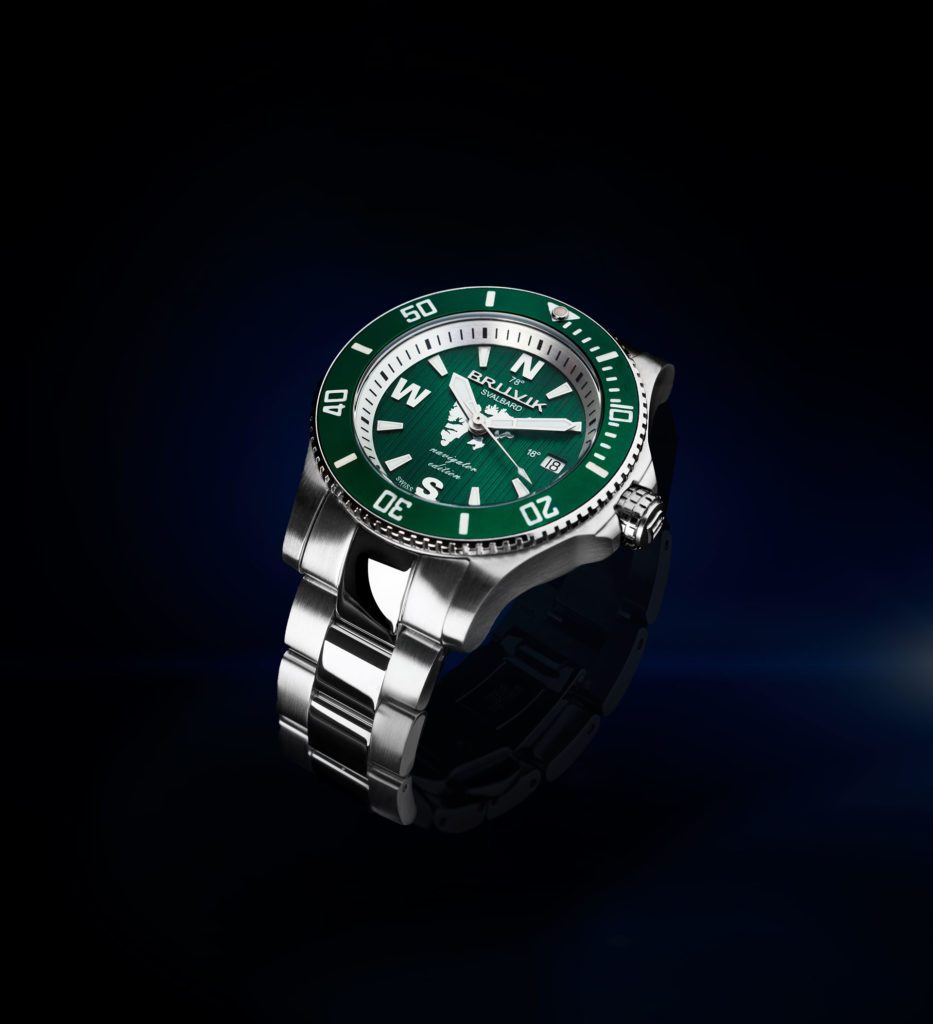 Bruvik Svalbard Green watch