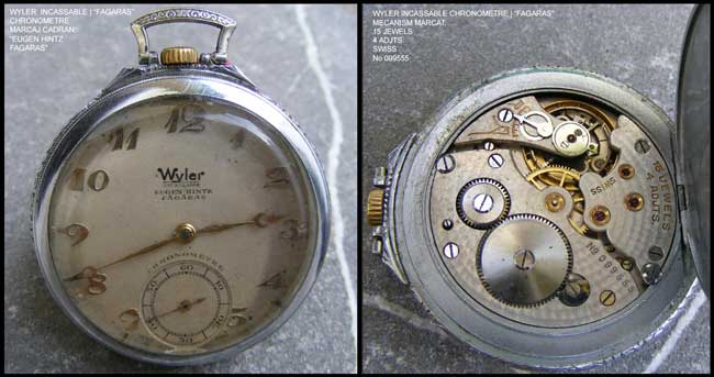Old Wyler pocket watch was the Hintz inspiration.