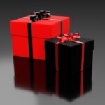 red and black gifts