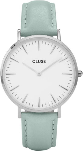 CLUSE Quartz Watch with Black Dial Analogue Display