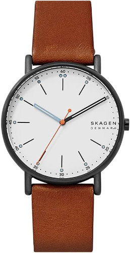 Skagen Signatur Men's Watch with Stainless Steel Mesh or Leather Band