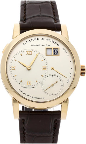 A. Lange & Söhne Lange 1 Manual Wind Champagne Dial Watch 101.021 (Pre-Owned)