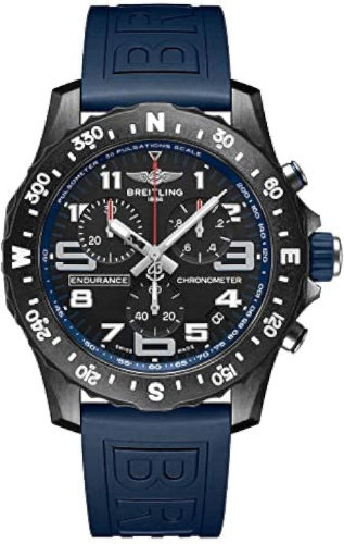 Breitling Endurance Pro Breitlight Blue Black Super Quartz Watch 