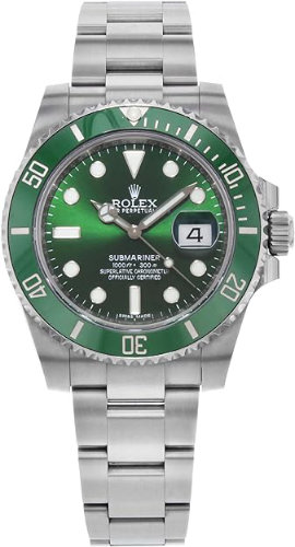 Rolex Submariner "Hulk" Green Dial Men's Luxury Watch